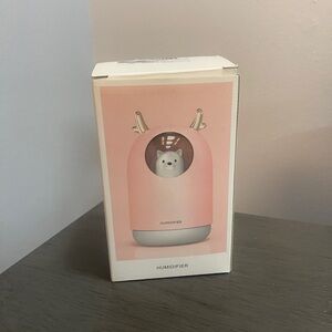 Mini Humidifier Meng Chon Mist with USB Quietly Operation Pastel Aqua New